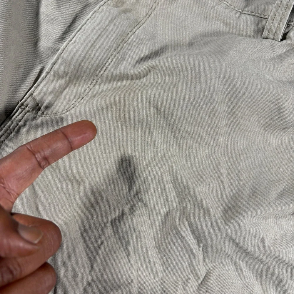 Duluth Trading Co Flex Ballroom Khakis Men 42x28 (Fits 42x25) Tan‎ Relaxed Fit